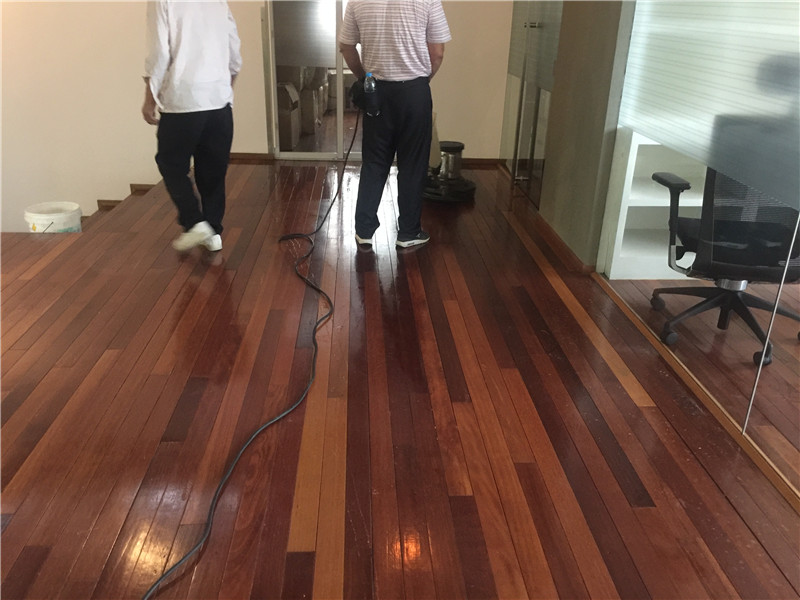 鸡东县地面清洗案例